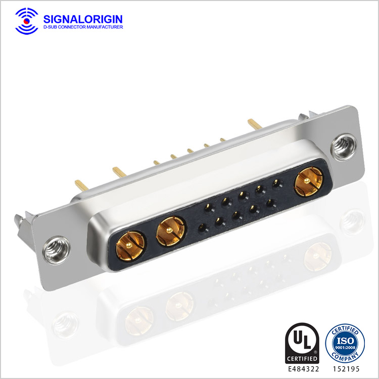 DB 13w3 female d sub coaxial computer video connector