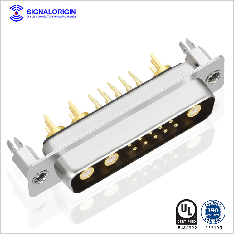 Combo D-SUB pcb type female 13w3 connector