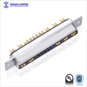 Combo D-SUB 17w5 Connector welding for cable