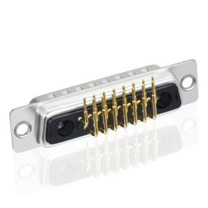 17w2 male combo right angle d-sub pcb connector