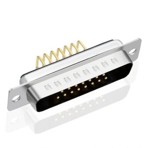 17w2 male combo right angle d-sub pcb connector