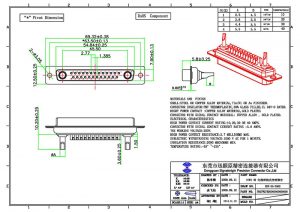 27W2 female combination d sub connectors for sale