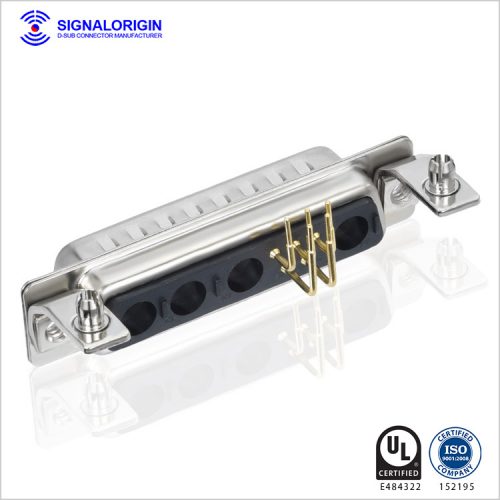 9W4 male combination layout d sub connectors