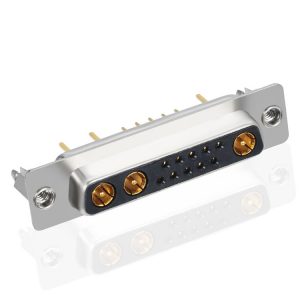 Combo D-SUB pcb type female 13w3 connector