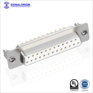 D sub pcb 25 pin female connector for sale