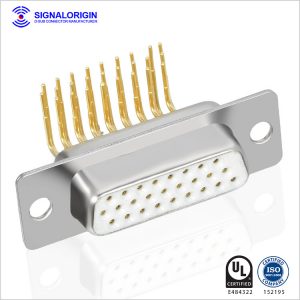 Standard angle D Sub 26 pin connector for sale