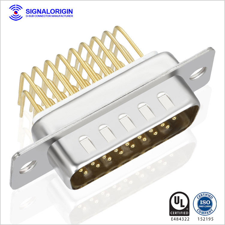 26 pin male 90 degree d sub connector