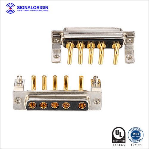 5W5 female high current subminiature d connector