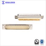 37 pin d-sub male solder cup pcb connector