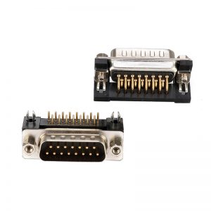 high density d sub 15 pin male connector for sale