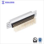 78 pin female righ angle high density d-sub connectors supplier
