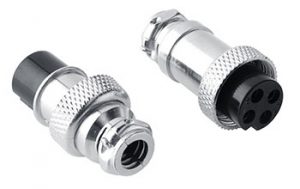 M16 4 PIN male female waterproof circular electrical connectors