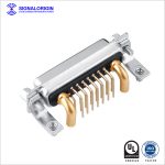 17w2 female right angle combo d-sub connector supplier