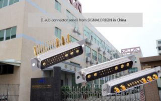 D-sub connector series from SIGNALORIGIN in China