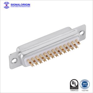 D-sub 25 pin female connector solder cup type