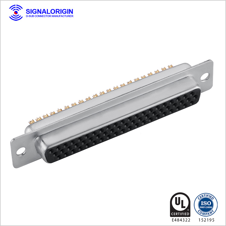 62 pin d connector socket solder cup type