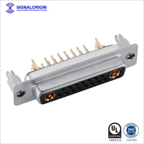 17W2 D-sub coaxial female connector manufacturer
