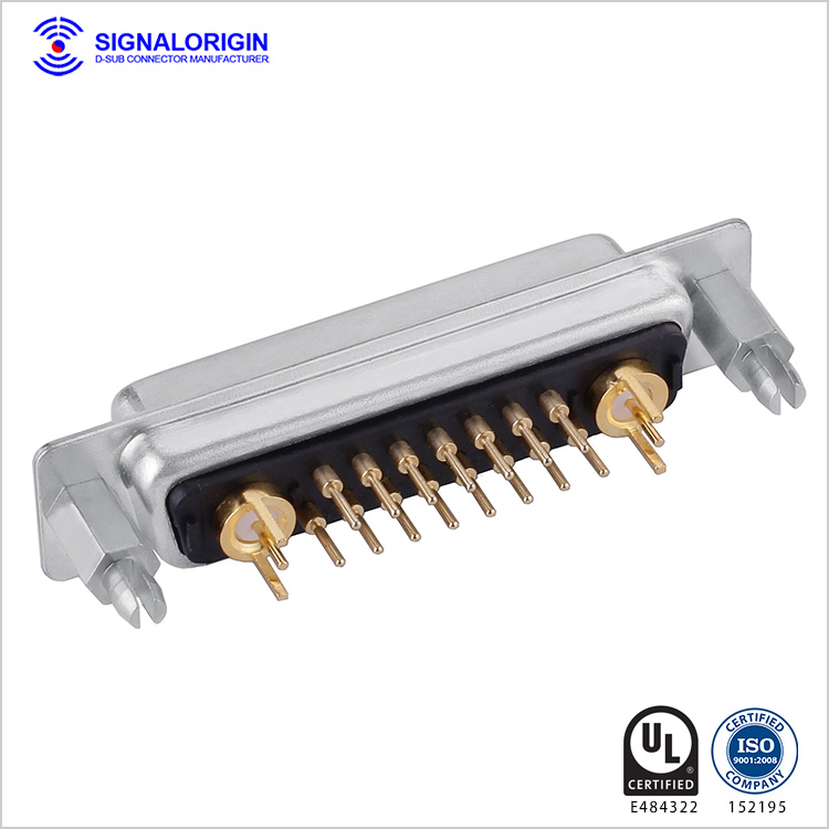17W2 D-sub coaxial female connector manufacturer