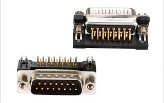 15 pin D-sub connector manufacturer