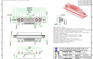 21W4 high power D-sub connector