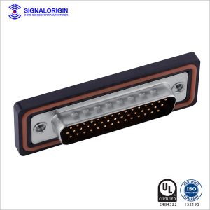 44 pin waterproof d-sub connector manufacturer in China