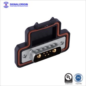 7W2 waterproof high current D-Sub connector